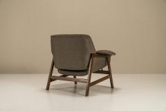 Gianfranco Frattini Lounge Chair Model 849 By Gianfranco Frattini For Cassina Italy 1950s - 3227680