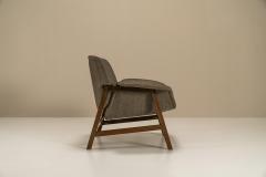 Gianfranco Frattini Lounge Chair Model 849 By Gianfranco Frattini For Cassina Italy 1950s - 3227682