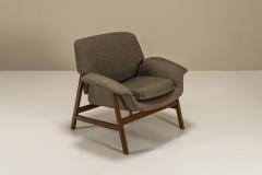 Gianfranco Frattini Lounge Chair Model 849 By Gianfranco Frattini For Cassina Italy 1950s - 3227684