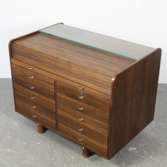 Gianfranco Frattini Mid Century Modern Chest Desk by Gianfranco Frattini for Bernini - 3116491