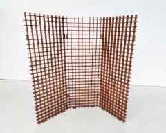 Gianfranco Frattini Mid Century Modern Italian Folding Screen by Gianfranco Frattini - 3097228