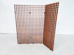 Gianfranco Frattini Mid Century Modern Italian Folding Screen by Gianfranco Frattini - 3097230