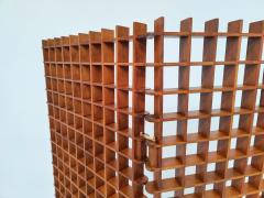 Gianfranco Frattini Mid Century Modern Italian Folding Screen by Gianfranco Frattini - 3097231