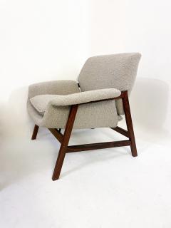 Gianfranco Frattini Mid Century Pair of 849 Armchairs by Gianfranco Frattini - 3106936