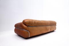 Gianfranco Frattini Mid Century Sesann Leather Sofa by Gianfranco Frattini for Cassina - 2478140