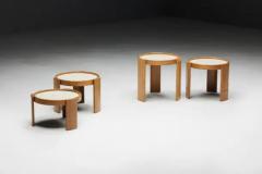 Gianfranco Frattini Nesting Tables by Gianfranco Frattini for Cassina Italy 1966 - 3491759