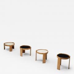 Gianfranco Frattini Nesting Tables by Gianfranco Frattini for Cassina Italy 1966 - 3493273