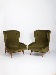 Gianfranco Frattini Original Gianfranco Frattini for Cassina armchairs Model 877 Italy c1959 - 4750546