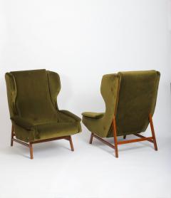 Gianfranco Frattini Original Gianfranco Frattini for Cassina armchairs Model 877 Italy c1959 - 4750577