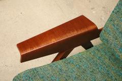 Gianfranco Frattini Pair of 831 Lounge Chairs by Gianfranco Frattini for Cassina - 4379079