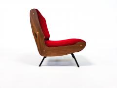 Gianfranco Frattini Pair of Mid Century Modern 836 Chairs by Gianfranco Frattini for Cassina - 2977308