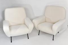 Gianfranco Frattini Pair of rare armchairs - 1312751