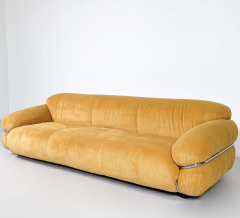 Gianfranco Frattini Three Seater Sesann Sofa by Gianfranco Frattini for Cassina Italy 1970s - 3557731