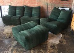 Gianfranco Grignani Modular Green Sectional Sofa Giannone by Arch G Grignani for 7Salotti Italy - 631030