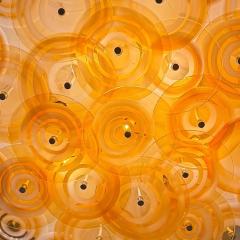 Gianmaria Potenza Gianmaria Potenza Glass Disc Flush Mount 1970s - 4245858