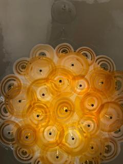 Gianmaria Potenza Gianmaria Potenza Glass Disc Flush Mount 1970s - 4245860
