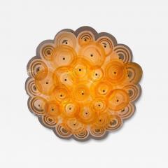 Gianmaria Potenza Gianmaria Potenza Glass Disc Flush Mount 1970s - 4248593