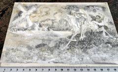 Gianni Benvenuti Don Quixote on Horseback with Lance Original Artwork - 4599748