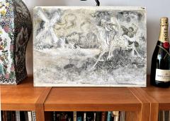 Gianni Benvenuti Don Quixote on Horseback with Lance Original Artwork - 4599752