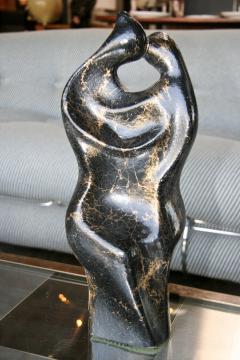 Gianni Celati Italian Sculpture in Gold Marble Amanti by Gianni Celati - 503110