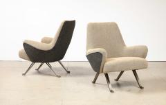 Gianni Moscatelli Pair of Lounge Chairs by Gianni Moscatelli for Formanova - 3326878