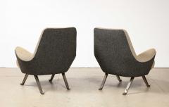 Gianni Moscatelli Pair of Lounge Chairs by Gianni Moscatelli for Formanova - 3326879