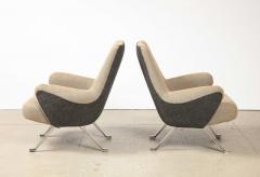 Gianni Moscatelli Pair of Lounge Chairs by Gianni Moscatelli for Formanova - 3326882