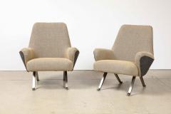 Gianni Moscatelli Pair of Lounge Chairs by Gianni Moscatelli for Formanova - 3326883