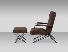 Gianni Moscatelli Reclining Chair with Ottoman by Gianni Moscatelli for Formanova - 1450575