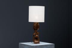 Gianni Pinna Sculpted Table Lamp by Gianni Pinna Italy 1970s - 3535457