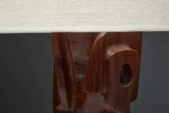 Gianni Pinna Sculpted Table Lamp by Gianni Pinna Italy 1970s - 4045558