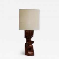 Gianni Pinna Sculpted Table Lamp by Gianni Pinna Italy 1970s - 4047914