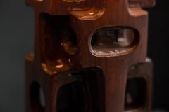 Gianni Pinna Sculpted Table Lamp by Gianni Pinna Italy 1970s - 4758738