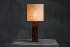Gianni Pinna Sculpted Table Lamp by Gianni Pinna Italy 1970s - 4758743
