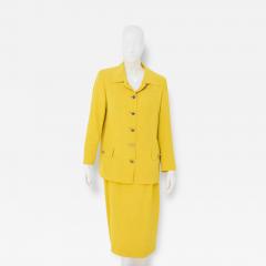 Gianni Versace Bright Gianni Versace Yellow Two Piece Formal Suit - 3648503