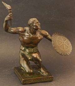 Giannino Castiglioni The Idea of Rotary by Giannino Castiglioni 1884 1971 Italy bronze 1930 - 1752537