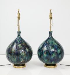 Giant Pair of 1960s Italian Ceramic Lamps - 2943026