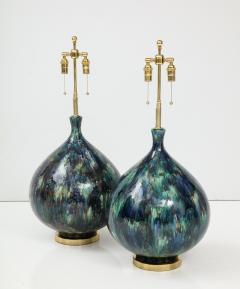 Giant Pair of 1960s Italian Ceramic Lamps - 2943027