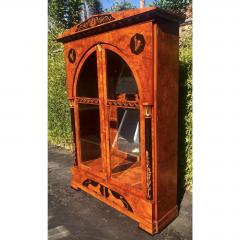 Giemme Italian Neoclassical Inlaid Breakfront China Display Cabinet - 1893918