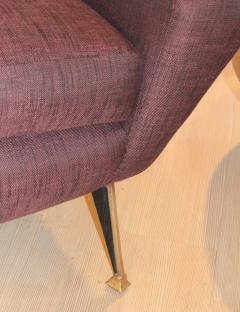 Gigi Radice Italian Mid Century Lounge Chairs Attributed to Radice - 50273