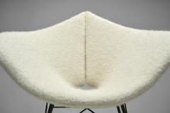 Gigi Radice Pair of Aquilone Chairs by Gigi Radice for Ambrogi Salotti Italy 1950s - 4138302