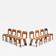 Gigi Sabadin Gigi Sabadin Chairs in Plywood 1970s - 2410997