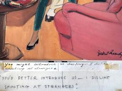 Gilbert Bundy Caught My Wife with Another Man Esquire Magazine Cartoon - 4479486