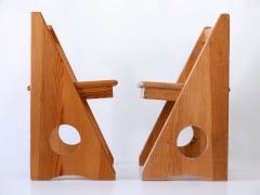 Gilbert Marklund Set of Two Childrens Chairs by Gilbert Marklund for Furusnickarn Sweden 1970s - 2966643