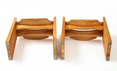 Gilbert Marklund Two Swedish Pine Stools by Gilbert Marklund Ca 1970s - 2582238