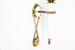 Gilbert Poillerat 1940s metal sconces attributed to Gilbert Poillerat - 3035438