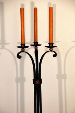 Gilbert Poillerat Exceptional French Candelabra in the style of Gilbert Poillerat - 920379