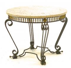 Gilbert Poillerat Gilbert Poillerat attributed superb iron work coffee table - 1546308