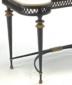 Gilbert Poillerat Gilbert Poillerat superb wrought iron console with gold bronze accent - 1525422