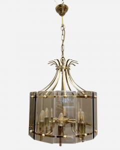 Gilbert Poillerat Lantern with in the mind of Gilbert Poillerat France circa 1970 - 3445446